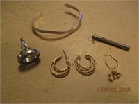 Lot of Misc. Jewelry-Oragami Owl Ring,Designer