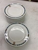 19-6 1/2 inch Eastern star plates