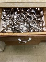 Drawer of spoons bring box