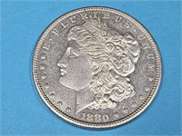 1880S Morgan Silver Dollar Coin
