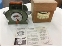 Vintage Johnson card shuffler