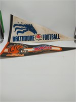 1988 AFC Champs Cincinnati Bengals Pennant