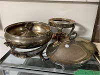 Lot Of Various Silver-plate Items