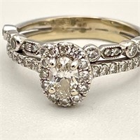 14 K Gold Diamond Engagement Ring