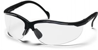 6 PCS Venture II Clear Lens with Black Frame