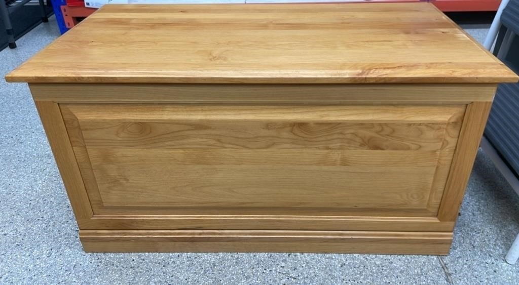 Pine Chest (34.5"W x 18"D x 18"H).  NO SHIPPING