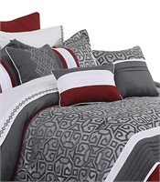 Safdie & Co. Sumatra, KING 7-pc Comforter Set