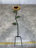 Sunflower Metal Lawn Art 35 inches