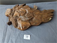 Wooden Carved Face