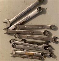Group of Craftsman combo wrenches
