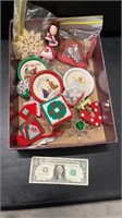 Box of Random Christmas Ornaments