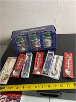 Vintage tea and silverware mini tea spoons