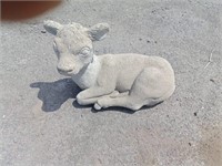 Concrete Lamb Statue
