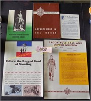 Four vintage Boy Scout manuals