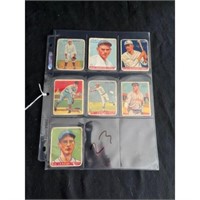 (7) 1930's Baseball Gum Cards