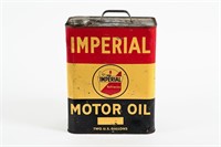 IMPERIAL MOTOR OIL U.S. TWO GALLON CAN