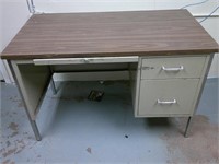 small metal desk