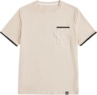 Men's Short Sleeve Round Neck Tees Basic Classic