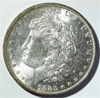 1883-O MORGAN DOLLAR AU