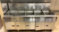 Pitco SG14 5-Well Fryer