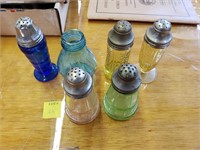Misc. Depression Glass Salt & Pepper Shakers