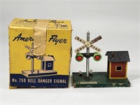 AMERICAN FLYER 759 BELL DANGER SIGNAL W/ BOX