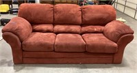 Sofa-No visible brand-fabric torn, has few stains