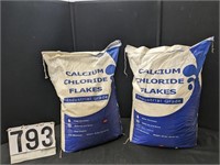 2-50 lb Bags Calcium Chloride Flakes