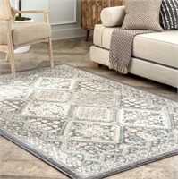 nuLOOM Becca Traditional Tiled Area Rug - 9x12