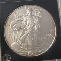 2005 Silver Eagle MS69