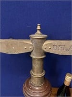 Brass Beer Pump: Delahunts Blacksmith (127 cm W x