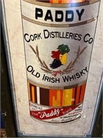 Vintage Style Paddy Cork Distilleries Co. Sign