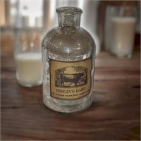 Bergey's Dairy Vintage Style Glass Bottle