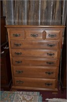 Maple 8 drawer tall chest
