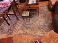 Two manufactured rugs in the Asian style: 60" x