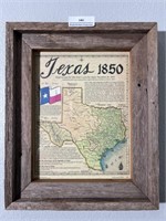 Texas 1850 28th State