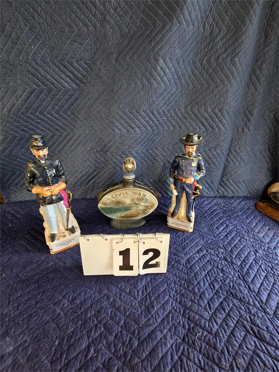 Civil War decanters one repaired