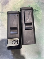 Pair 22LR cases full