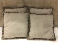 Taupe pillows