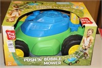 NEW PUSH N BUBBLE MOWER