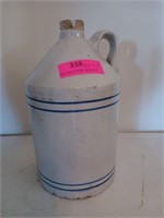 Crock jug with handle 6.5 x 12.5