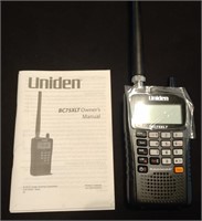 UNIDEN BEARCAT SCANNER