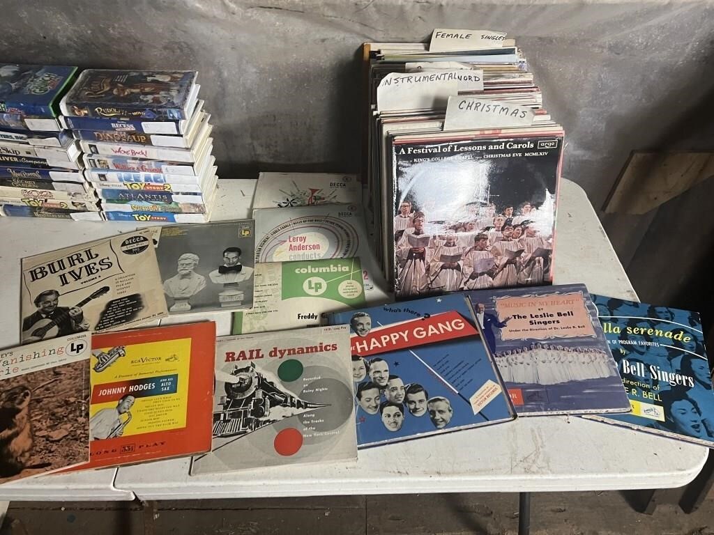Large Lot of Various LP's, 1940-1970