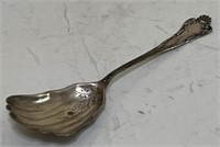 Sterling spoon shell shaped