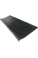 ($67)  Diamond-Plate Rubber Stair Tread Mats -