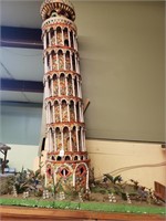 LARGE HAND MADE LEANING TOWER OF PISA