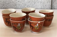 Oriental Tea Cups Made in Japan