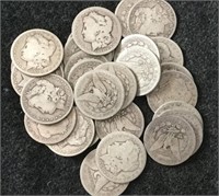 (30) Random Date/Grade Morgan Dollars