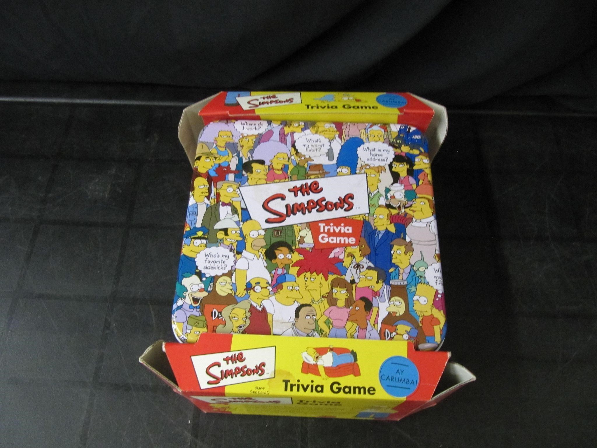 SIMPSONS TRIVIA GAME