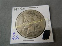 1935s Peace Silver Dollar